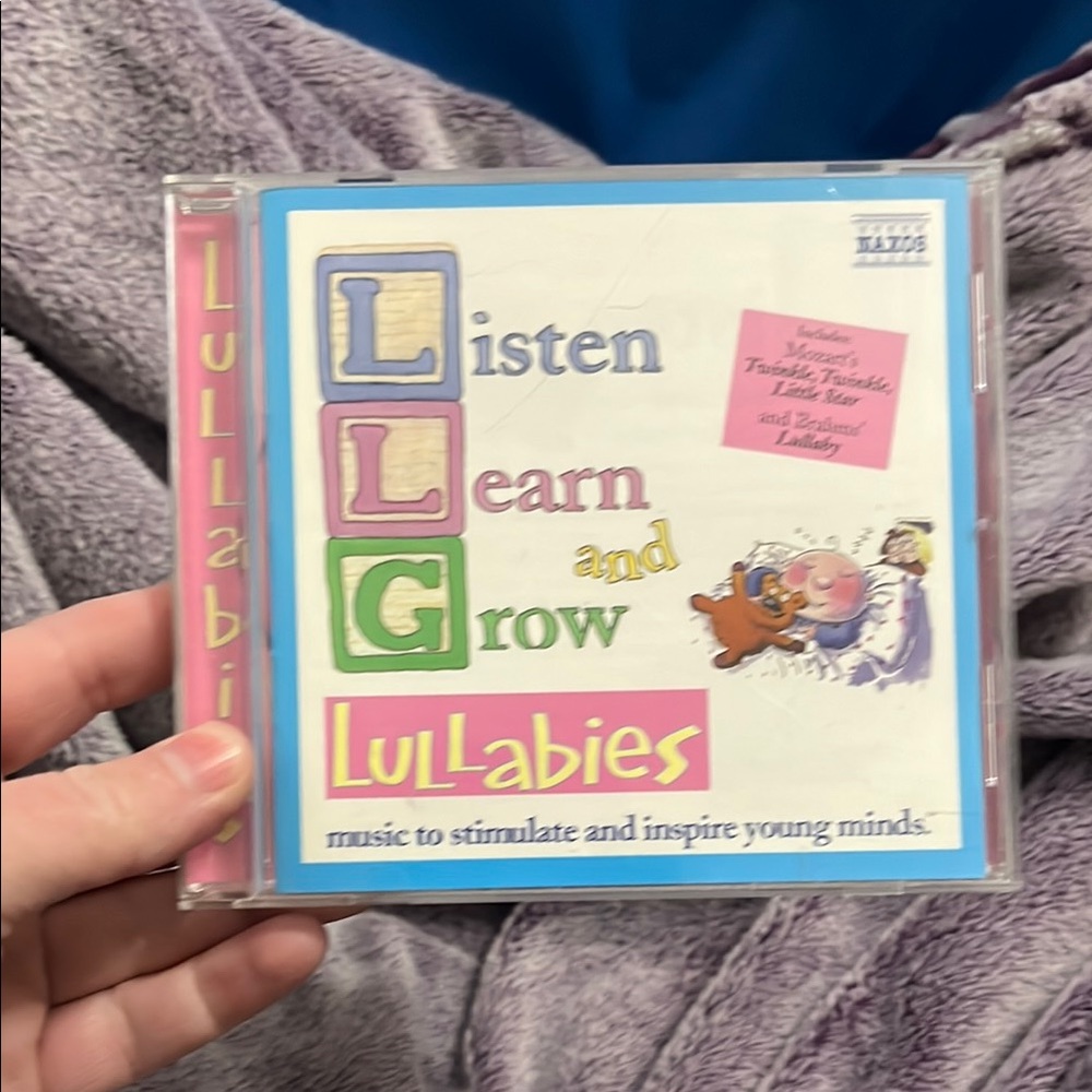 LG Listen Learn Grow Lullabies CD - Multicolor